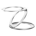Q11 Ultratynt tredelt magnetisk ringstativ - sølv