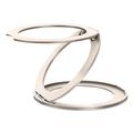 Q11 Ultratynt tredelt magnetisk ringstativ - hvit