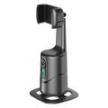 Q12 AI-telefongimbal med automatisk sporing, bevegelseskontroll og Bluetooth - svart