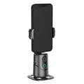 Q12 AI-telefongimbal med automatisk sporing, bevegelseskontroll og Bluetooth - svart