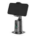 Q12 AI-telefongimbal med automatisk sporing, bevegelseskontroll og Bluetooth - svart