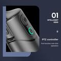 Q12 AI-telefongimbal med automatisk sporing, bevegelseskontroll og Bluetooth - svart