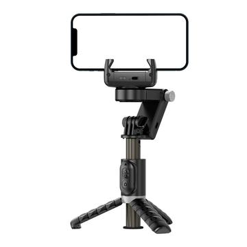Q18 Single-Axis Gimbal Selfie Stick Tripod Stand Panoramic Follow Shot Anti-Shake Håndholdt Gimbal Stabilisator