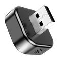 Q1A 4-i-1 trådløs CarPlay/Android Auto-adapter med AirPlay/MirrorLink - svart