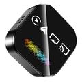 Q1A 4-i-1 trådløs CarPlay/Android Auto-adapter med AirPlay/MirrorLink - svart