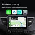 Q1A 4-i-1 trådløs CarPlay/Android Auto-adapter med AirPlay/MirrorLink - svart