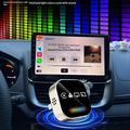 Q1A 4-i-1 trådløs CarPlay/Android Auto-adapter med AirPlay/MirrorLink - svart