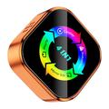 Q1A 4-i-1 trådløs CarPlay/Android Auto-adapter med AirPlay og MirrorLink - Oransje / Fargerik