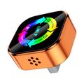Q1A 4-i-1 trådløs CarPlay/Android Auto-adapter med AirPlay og MirrorLink - Oransje / Fargerik