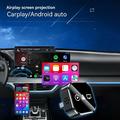 Q1A trådløs CarPlay / Android Auto-adapter med AirPlay - svart