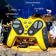 Q227 RC-robotkrabbe for barn med boblespray og musikk - rosa