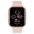 Q23 smartklokke med pulsmåler - IP68, 1.69" HD - rosa
