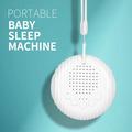 Q3 bærbar babyalarm med automatisk gråtdeteksjon - hvit