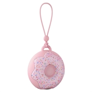 Q32 Donutformet håndvarmer 4000mAh - rosa