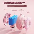 Q32 Donutformet håndvarmer 4000mAh - rosa
