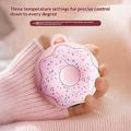 Q32 Donutformet håndvarmer 4000mAh - rosa