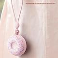 Q32 Donutformet håndvarmer 4000mAh - rosa