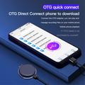 Q39 32 GB mini digital stemmeopptaker mikrodiktafon med støtte for OTG-tilkobling bærbar opptaksenhet