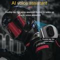 Q58Max motorsykkelhjelm med Bluetooth-intercom-hodesett og FM-radio - rekkevidde på 500meter