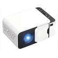 Q6 720P Android-projektor med Wi-Fi 6, HDMI/USB/AV - hvit
