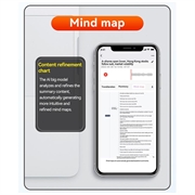 Q70A Smart AI-stemmeopptaker med ChatGPT-transkripsjon og oversettelse