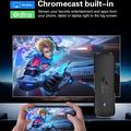 Q8 Android 14 Smart TV-pinne med stemmefjernkontroll og skjermdeling