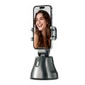 Q8 Auto Face Tracking Phone Gimbal Stand for Vlog - Svart