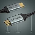 QGeeM 48 Gbps HDMI 2.1-kabel - 8K Ultra HD