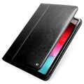 Qialino Classic iPad Pro 12.9 (2018) Folio Lærveske (Åpen Emballasje - Utmerket) - Svart