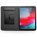 Qialino Classic iPad Pro 12.9 (2018) Folio Lærveske (Åpen Emballasje - Utmerket) - Svart