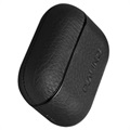 Qialino Premium AirPods Pro Lærveske - Svart