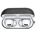 Qialino Premium AirPods Pro Lærveske - Svart