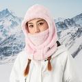 Qunature Arctic Velvet Ski Balaclava med trippel isolasjon - L - Rosa