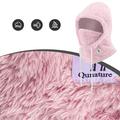 Qunature Arctic Velvet Ski Balaclava med trippel isolasjon - M - Rosa
