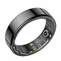 R02S Smart Ring med helseovervåking - Størrelse: 7 - Svart