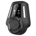 R1 Smart ultralydsskadedyrskremmer med LED-indikator - stikkontaktmodell - svart