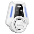 R1 Smart ultralydsskadedyrskremmer med LED-indikator - stikkontaktmodell - hvit