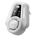 R1 Smart ultralydsskadedyrskremmer med LED-indikator - stikkontaktmodell - hvit