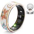 R18 Elegant emaljeringsring - Størrelse: 20.6mm