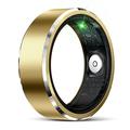 R5 Smart ring i aluminiumslegering med ladeveske - Størrelse: 10/19.9mm - Gull