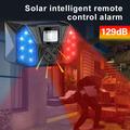 RC-711 IP65 vanntett solcelledrevet bevegelsessensor-alarm