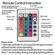 RGB LED Månelampe / Nattlys YK2302 - 15cm, 1000mAh