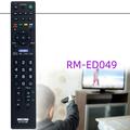 RM-ED049 Erstatningsfjernkontroll til Sony-TV - svart