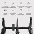 ROCKBROS Frontlykt for sykkel Vanntett, intelligent, lysfølsom sykkellykt med 4 modusbrytere for nattkjøring