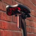 Rockbros RB02 smart baklys til sykkel - bremsesensor, 10 lysmoduser, IPX5, USB-C - svart