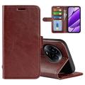 Realme 11/11x Lommebok-deksel med Magnetisk Lukning - brun