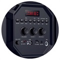 Rebeltec SoundBox 460 Bluetooth-høyttaler med RGB - 40W RMS
