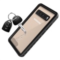 Redpepper IP68 Samsung Galaxy S10 5G Vanntett Deksel - Svart / Klar