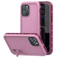 Redpepper iPhone 12 Pro Max Magnetic Vanntett Mobilpose - IP68 - Rosa