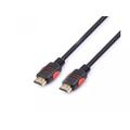 Reekin Full HD 4K HDMI-kabel - 5m - svart/rød